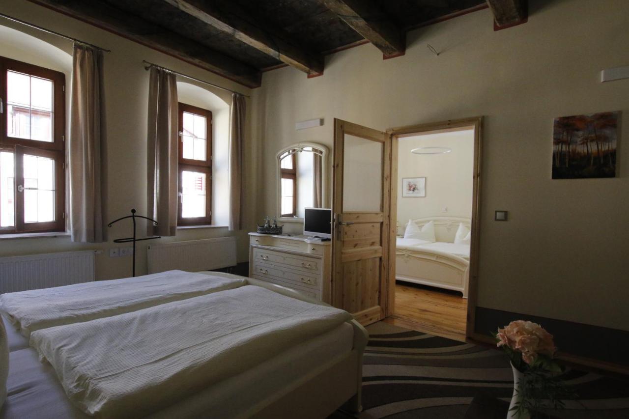 Hotel Zum Kloetzelmoench ゲルリッツ エクステリア 写真