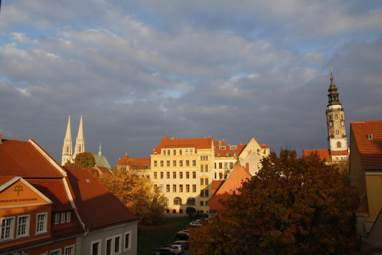 Hotel Zum Kloetzelmoench ゲルリッツ エクステリア 写真